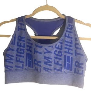 Tommy Hilfiger Logo Blue Sport Bra
